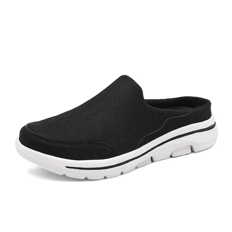Men's Summer Breathable Indoor Slippers With Thick EVA Bottom Size 39-48