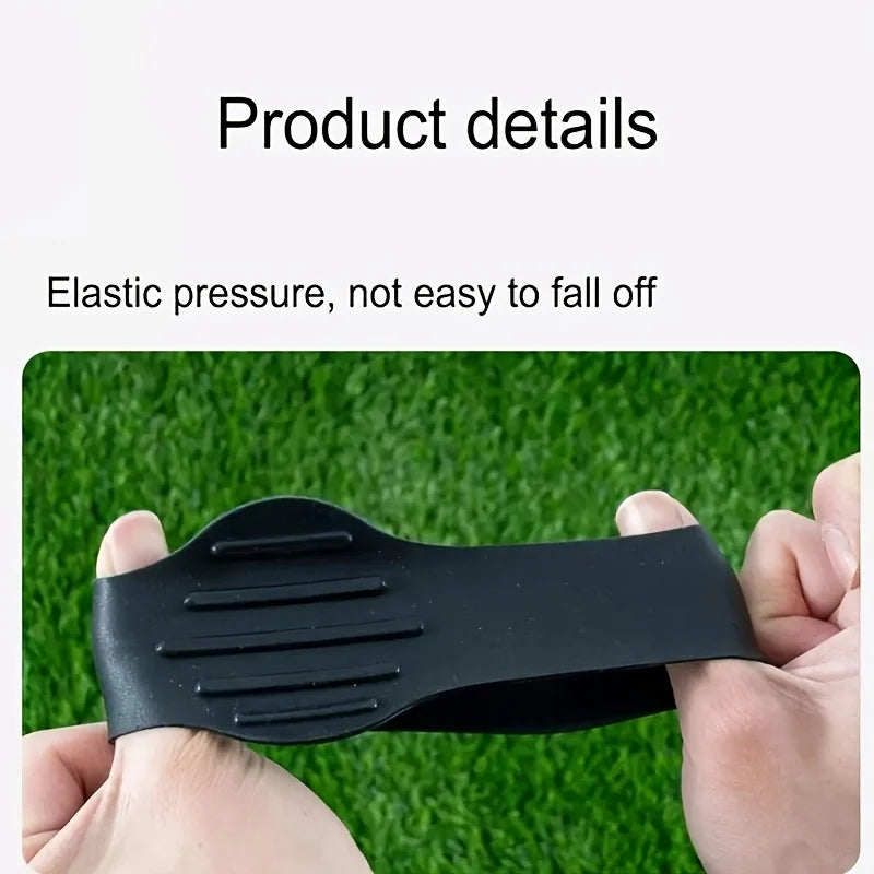 2pc Anti-slip silicone shoe covers for football sports with high grip foot protectors and anti-slip anti-falling shoelace covers