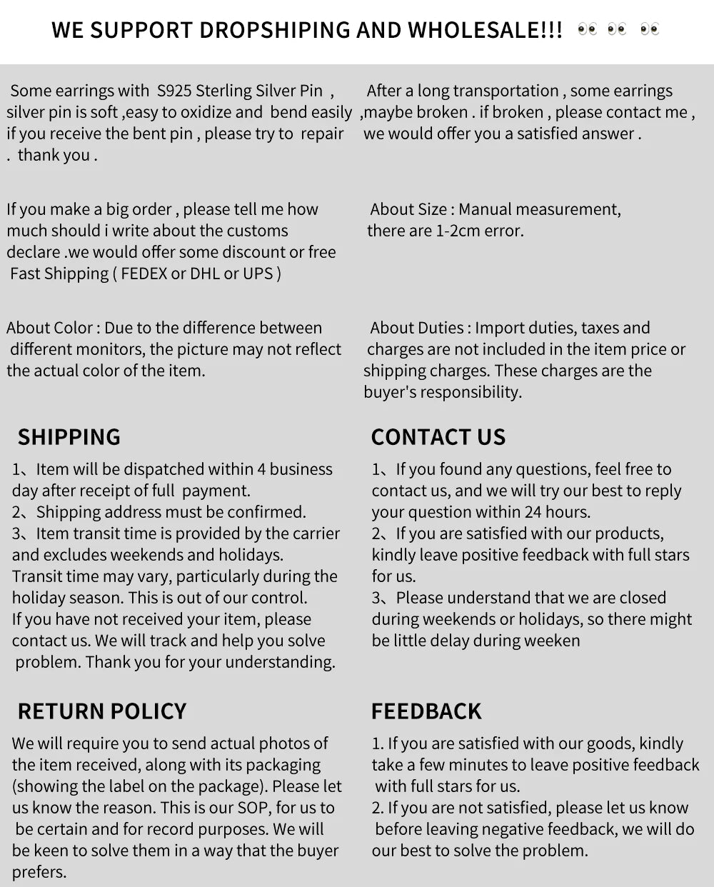 4-Piece Braided Wristband Set