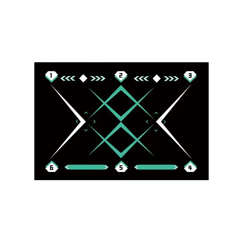 Football Training Mat Anti Slip Noise Reduction Home Children's Football Mat Carpet Training Mat Mini Football Home Training Mat