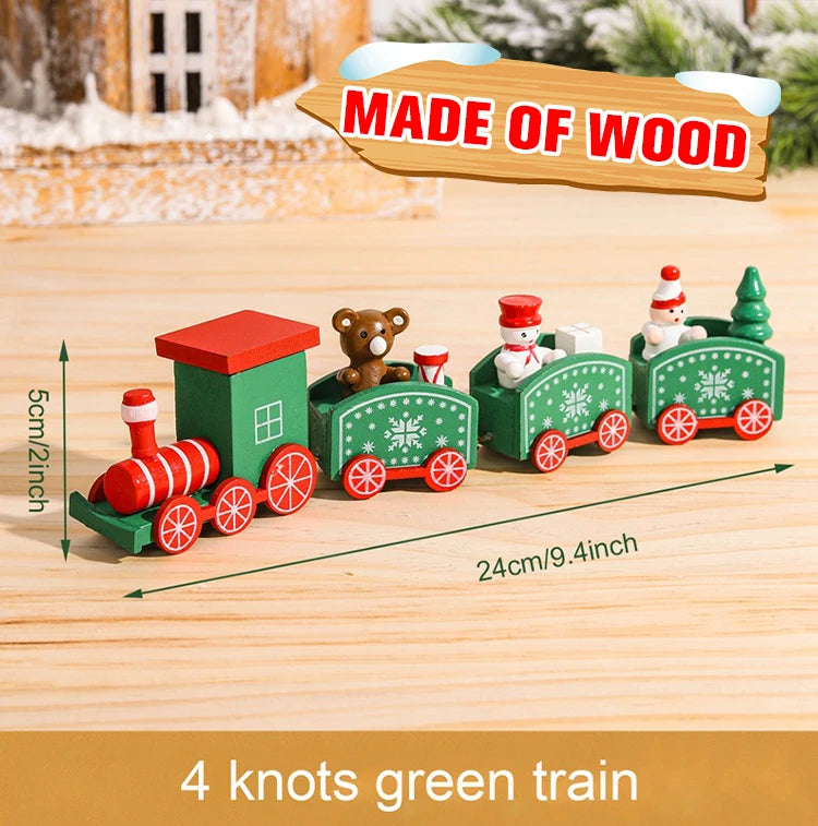 Christmas Train Decoration – Merry Christmas 2025 Home Ornament, Xmas & New Year 2026 Gifts