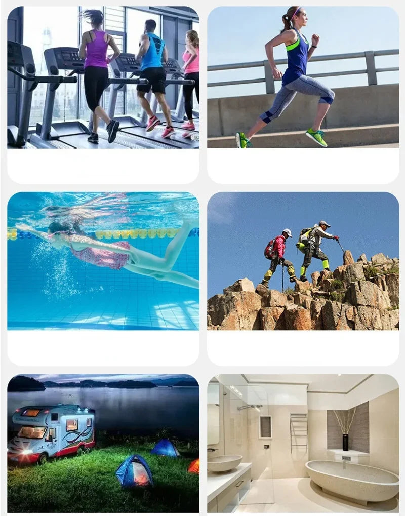 Quick-Drying Microfiber Sports Towel 40x80cm Blue Grey Green Orange