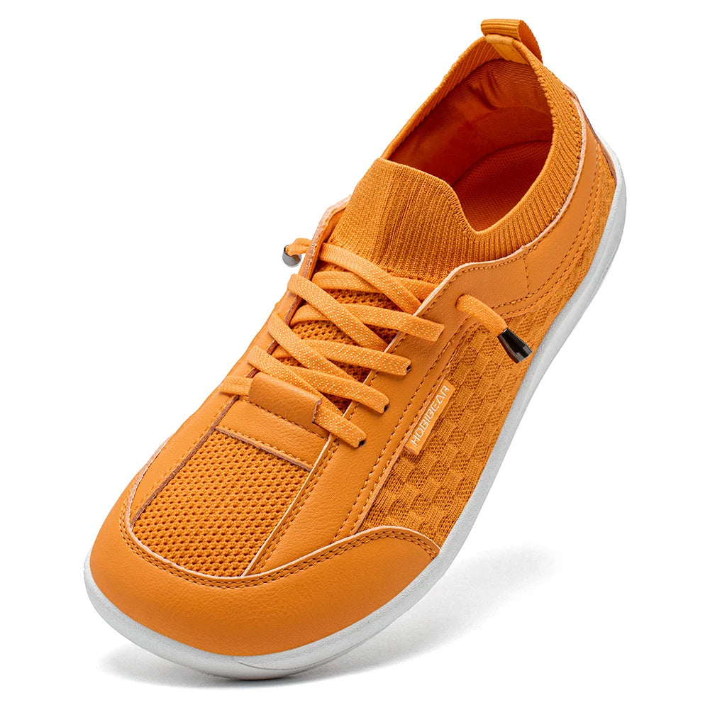 HOBIBEAR Men Barefoot Shoes Women Slip On Wide Toe Walking Sneaker | Zero Drop Sole | Lightweight Breathable Minimalist Shoes