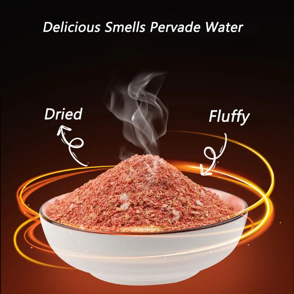 NEW Natural Bait Processed Fishing Food Strong Flavor Groundbait Attractant Additive Scent Feed for Carp Crucian Catfish