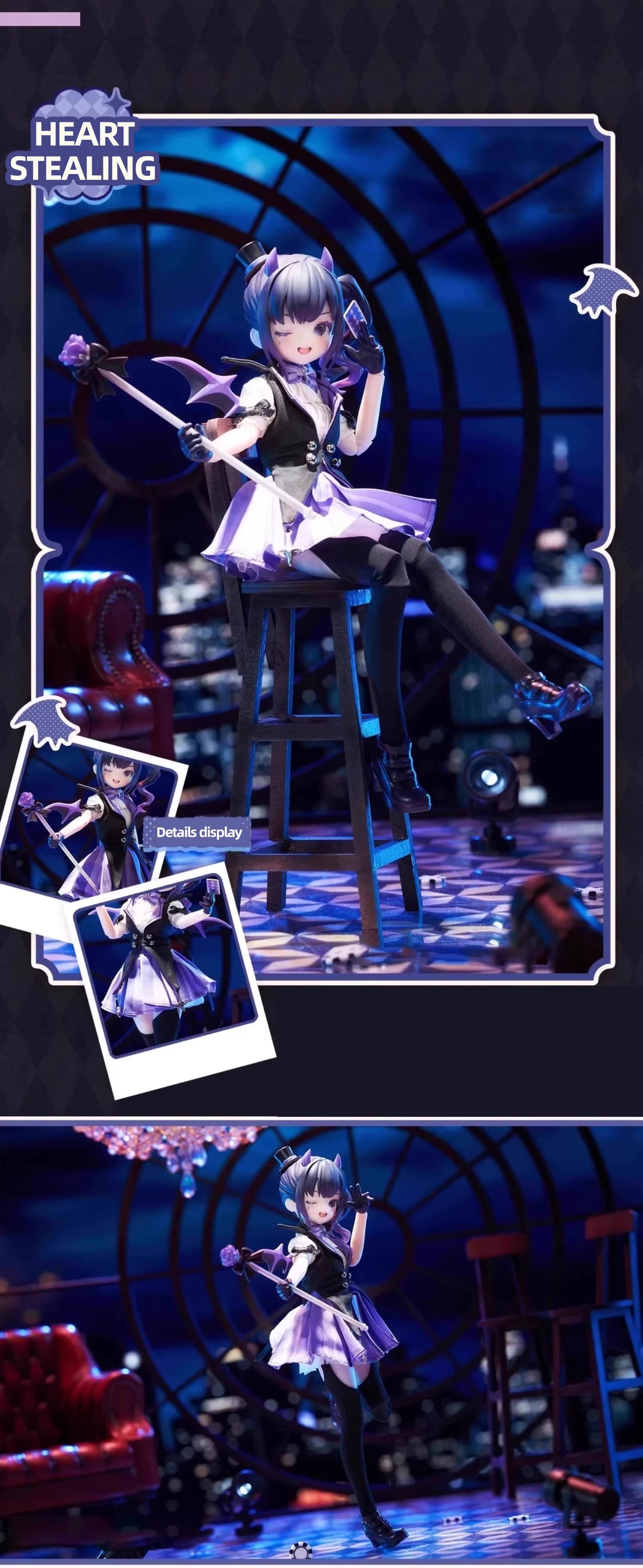 In Stock Neo Eden Mjd Doll Blind Box Light Nightmare Twin Series Movable Joint Doll Anime Figure Collectible Toy Boy Girl Gifts