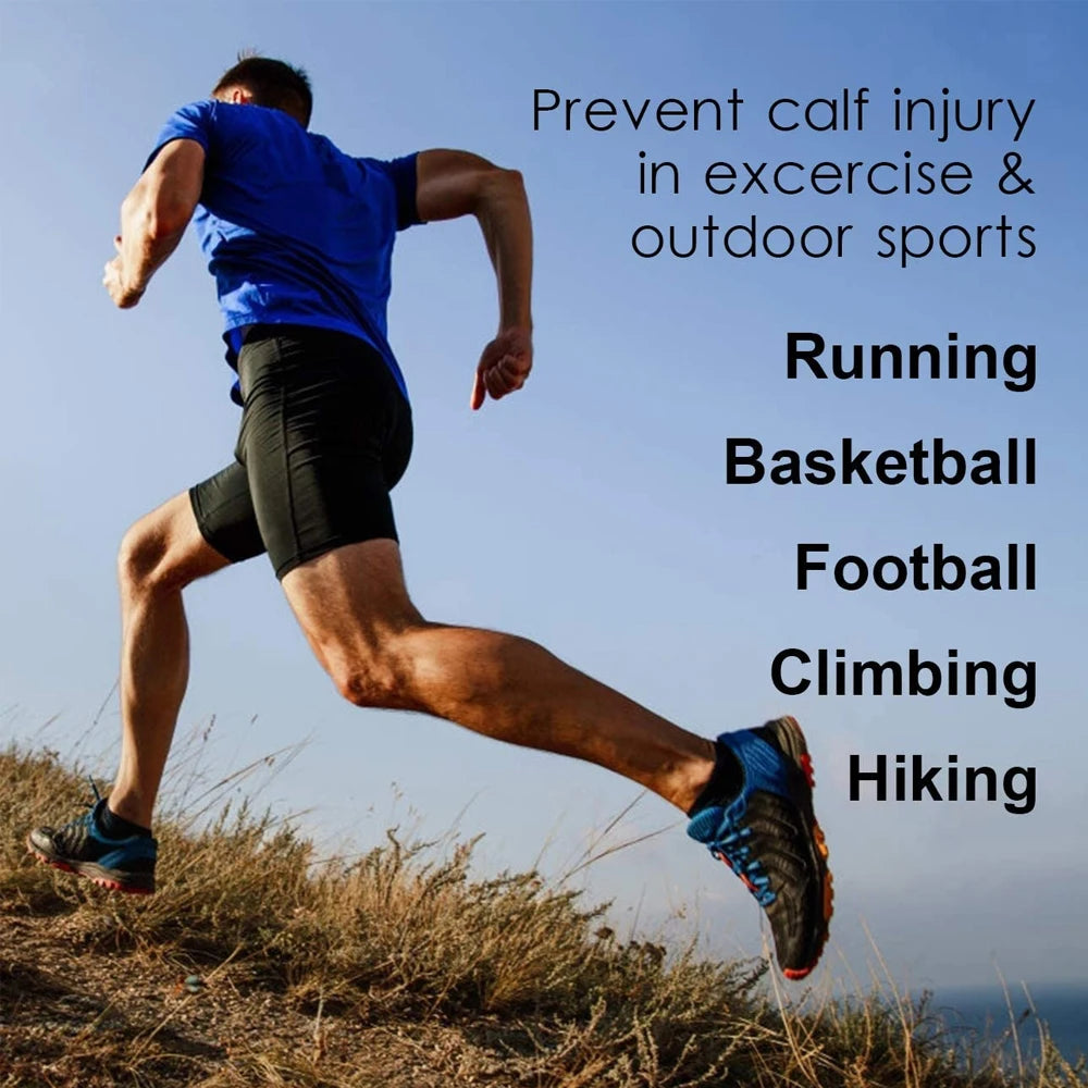 1PC Sport Shin Guard Crossfit Adjustable Calf Compression Sleeve Cycling Football Basketball Weightlifting Calf Support Brace