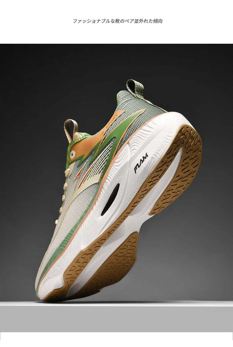 Men's Sneakers Anti-slip Cushioned Comfortable Racing Training Running Shoes Mesh Tennis Shoes Casual for Women