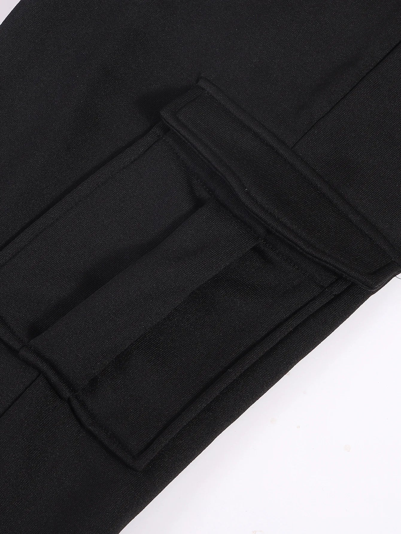 Men's Casual Cargo Sweatpants With Pockets, Drawstring Waist, Polyester, S-2XL