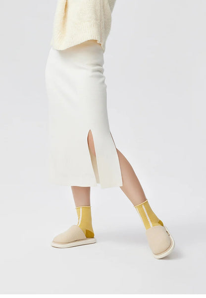 Winter Plush Indoor Slippers Non Slip Flats Home Shoes