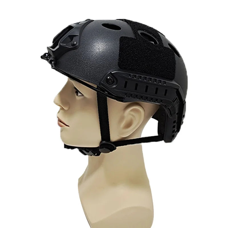 Tactical Fast PJ Helmets CS Airsoft Helmet Paintball Game Outdoor Sports Hunting Shooting Personal Defense Accessory