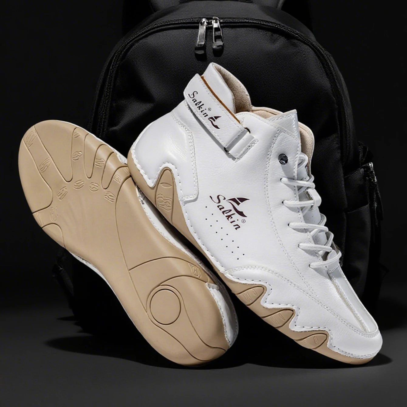 Handmade Outdoor Men Boots Men Casual Leather Shoes Autumn Retro Breathable Casual Men's Sneakers Fashion Lace Up Ankle Boots