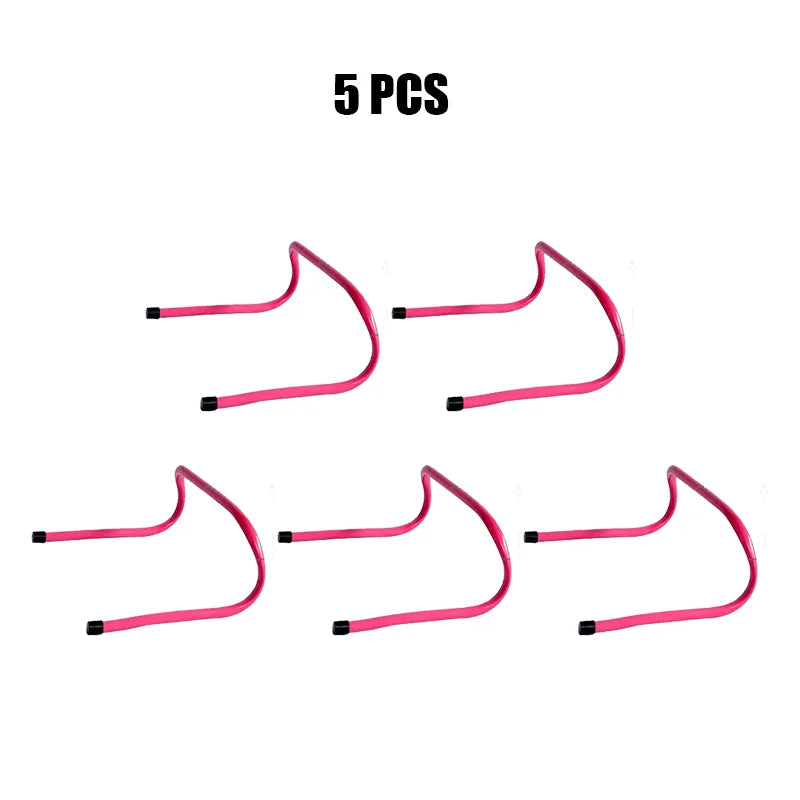 5/10/20/30Pcs 30cm Football Hurdle Portable Speed Agility Training Equipment Hurdle Ladder Safety Soccer Stable Rack