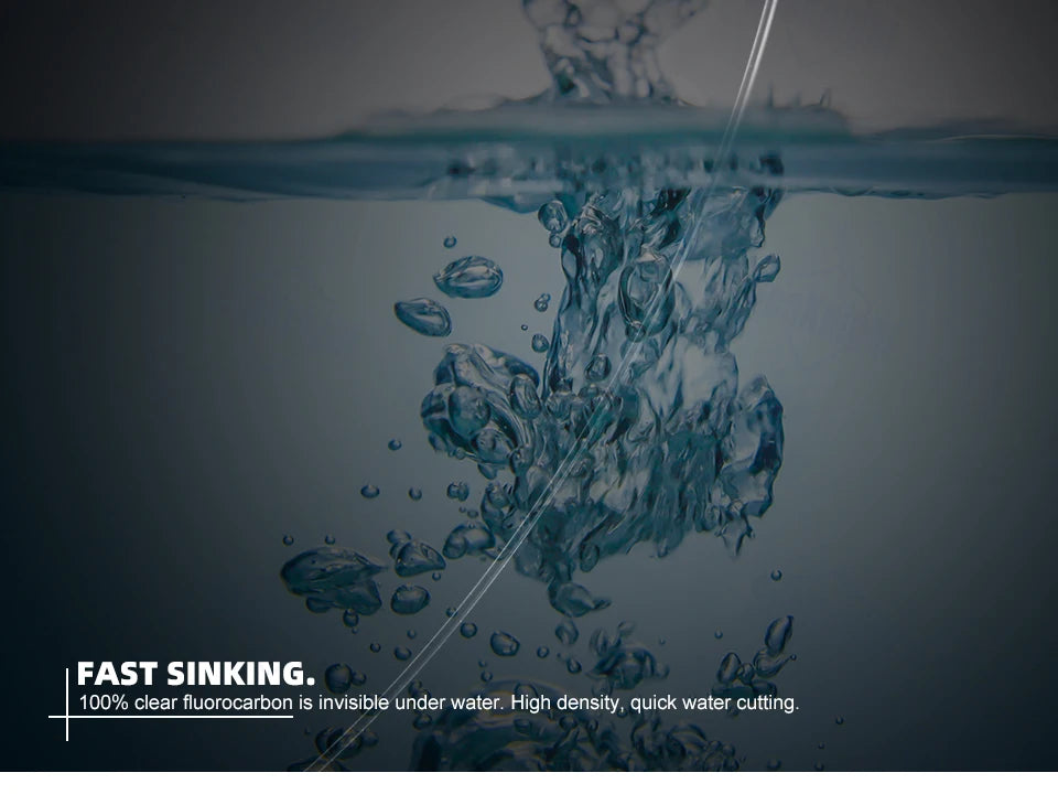 SeaKnight Brand MANSTER T2 Series 100% Fluorocarbon Fishing Line 100M, Carbon Fiber Line 3-35LB Upgrade Sinking Line Sea Fishing