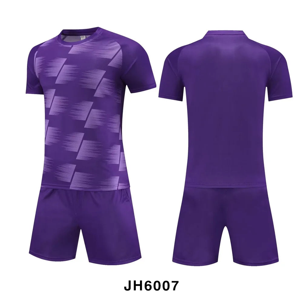 Adult Kid Soccer Jersey Customize Football Uniforms Shirts Men Women Futsal Sportswear Training Tracksuit Sports Outfit Clothes