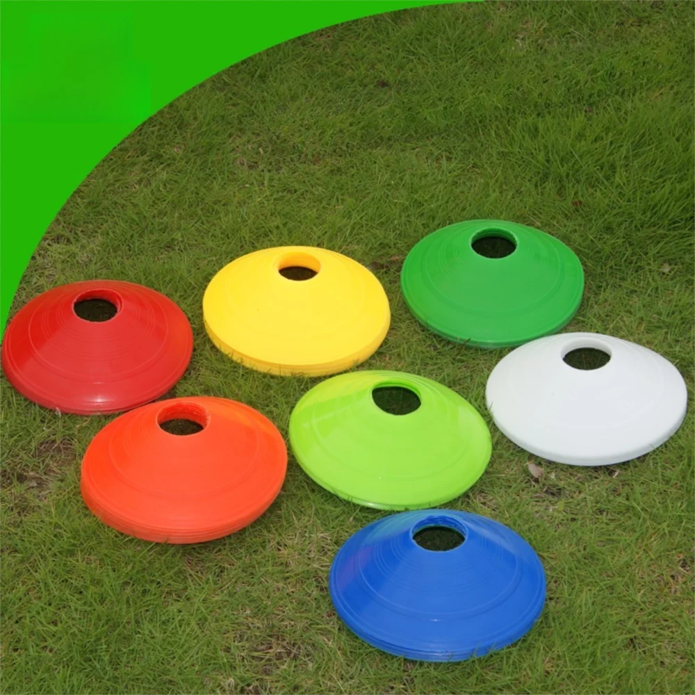 Stand Agility Disc Cone Thickened Soccer Training Markers Colorful Football Training Equipment Disc Cone Stand Football Game