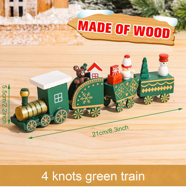 Christmas Train Decoration – Merry Christmas 2025 Home Ornament, Xmas & New Year 2026 Gifts