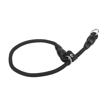 Nylon Dog Slip Collar With Slidable Stopper Martingale Sizes S-M-L Multi-Color