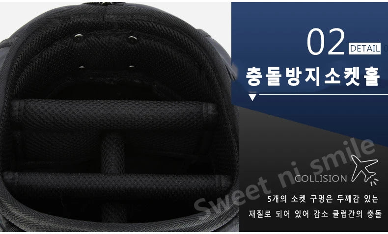 PGM Golf Bag with Wheels Ultra-light Sport Standard Golf Bags Large Capacity Golf Aviation Ball Storage Multifunctional QB069