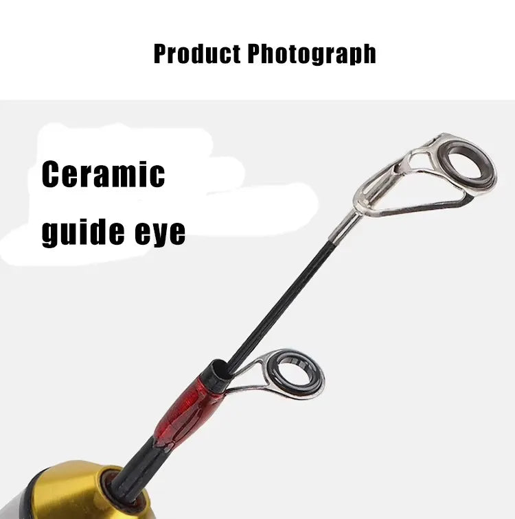 60cm mini shrimp fishingrods carbon telescopic pole ice fishing rod