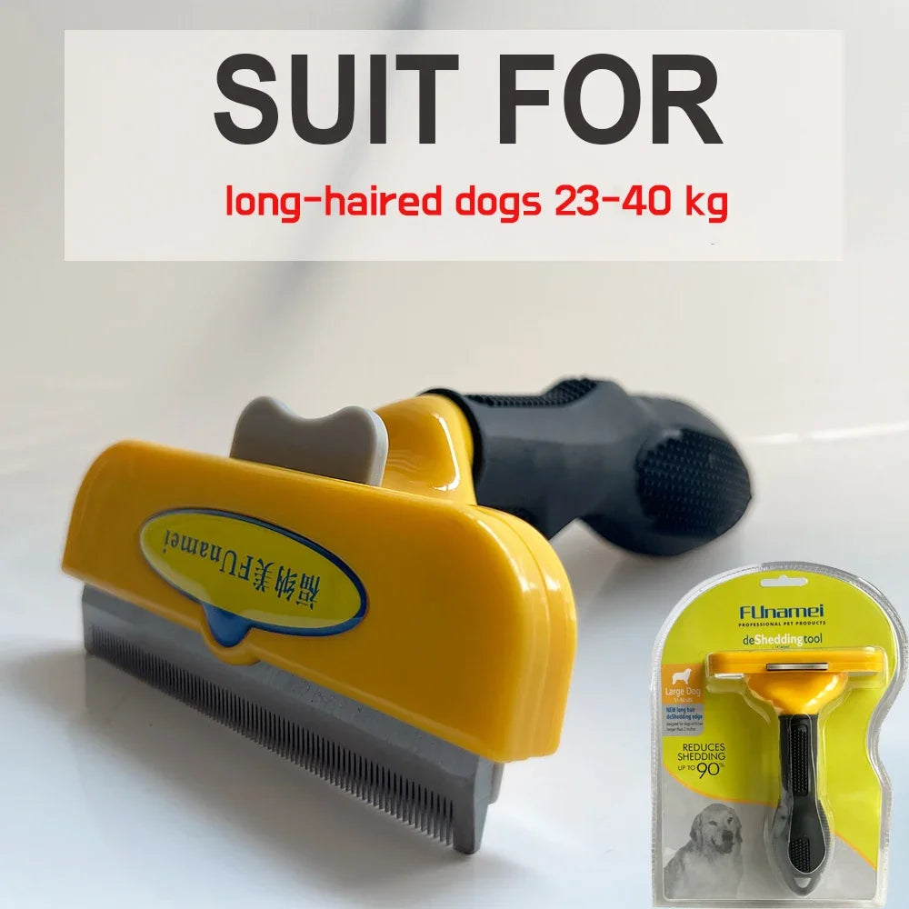 Pet Brush for Dogs and Cats – Hair Removal and Grooming Comb