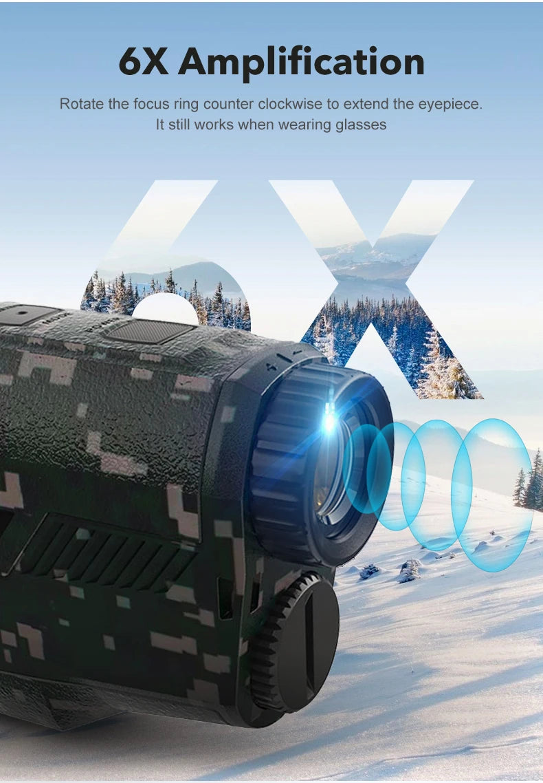 ARTBULL 1000m 650mLaser Rangefinder Golf Hunting Telescope with Slope Flag-Lock slope pin Outdoor Laser Distance meter