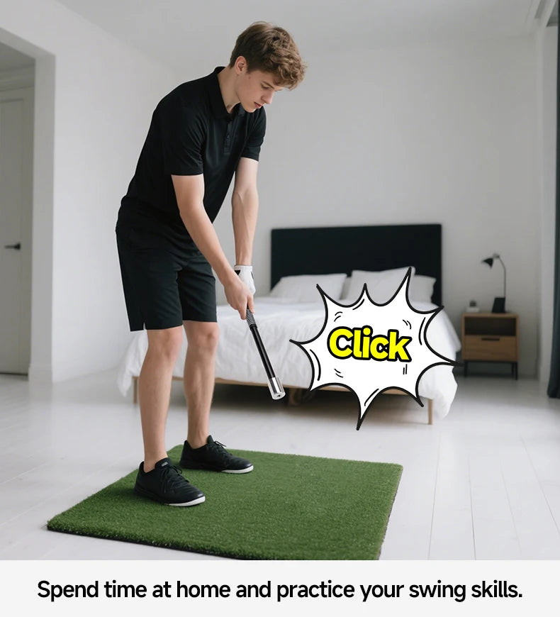 Golf Mini Impact Bat; Golf Physical Acoustics Trainer; Quick Swing Correction; Improve Accuracy of Ball Strike