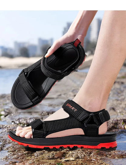 Men's Summer Sandals Lightweight Beach Casual Footwear