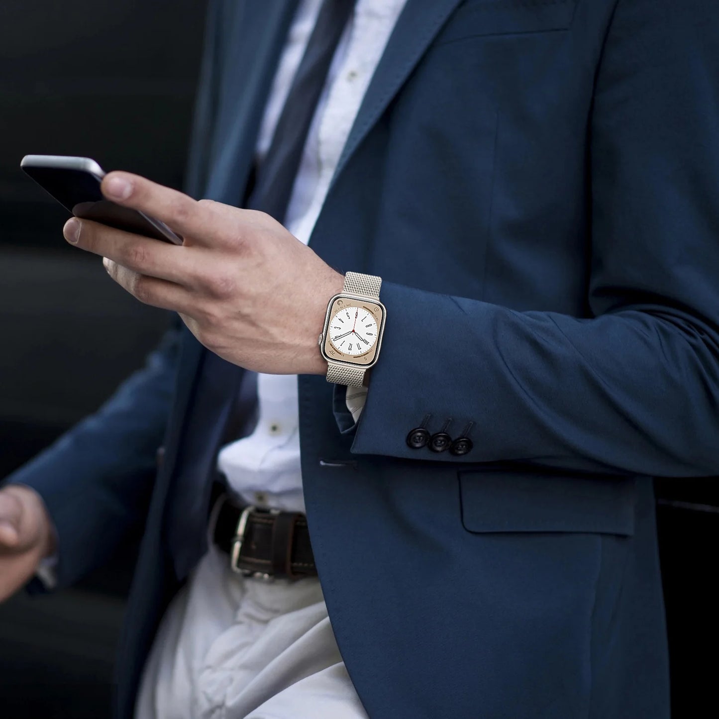 Stainless Steel Milanese Loop Watch Band