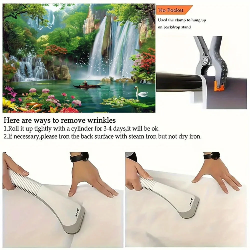 Glow-in-the-Dark Mushroom Wall Tapestry – Home & Room Decor