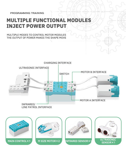 Steam Robot Building Blocks Set For Education 14 And Up