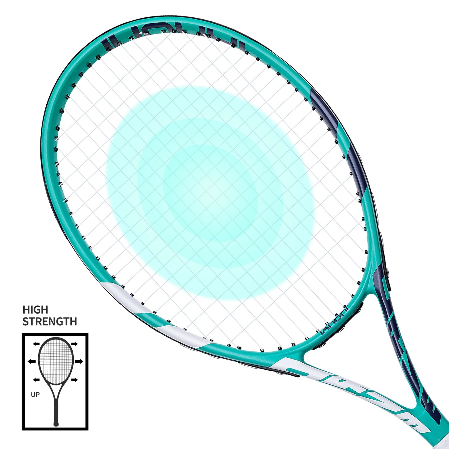 Tennis Rackets for Adults, Pre-Strung 27 Inch Tennis Racquets-2 Player Tennis Racket Set with 3 Balls,2 Grips, 2 Vibration Dampe