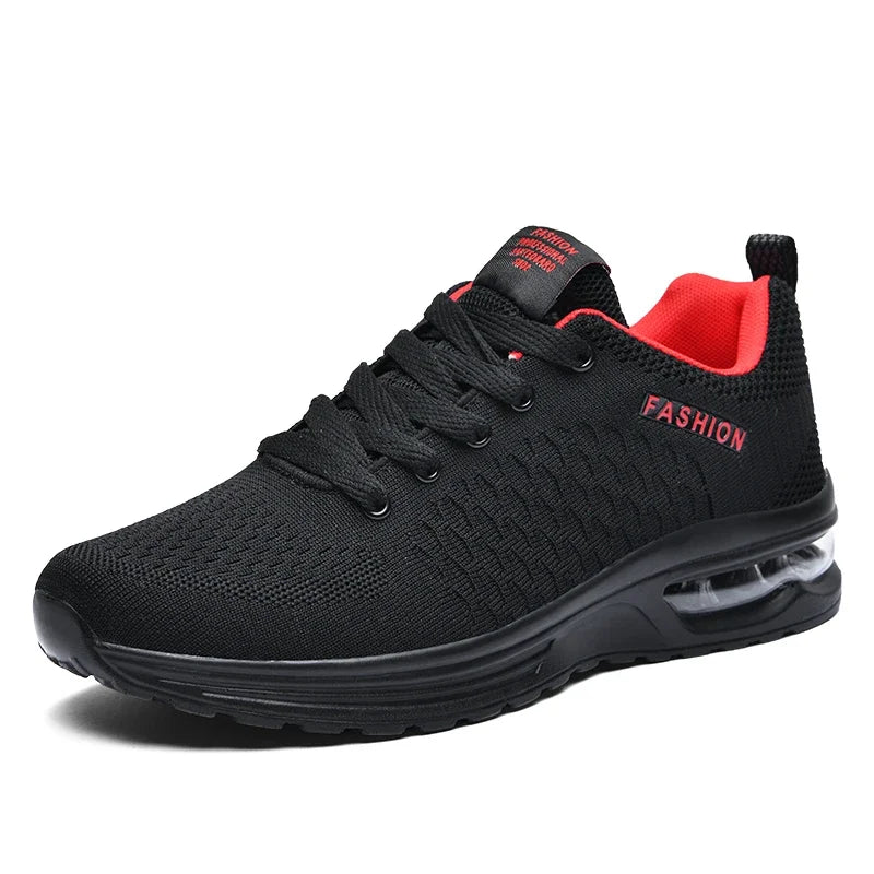 Mens Running Shoes Outdoor Sports Casual Mesh Tennis Shoes Lace-up Lightweight Gym Jogging Shoes for Men 2025 New Male Sneakers