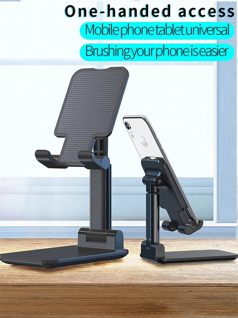New Desk Mobile Phone Holder Stand For iPhone iPad Xiaomi Adjustable Desktop Tablet Holder Universal Table Cell Phone Stand