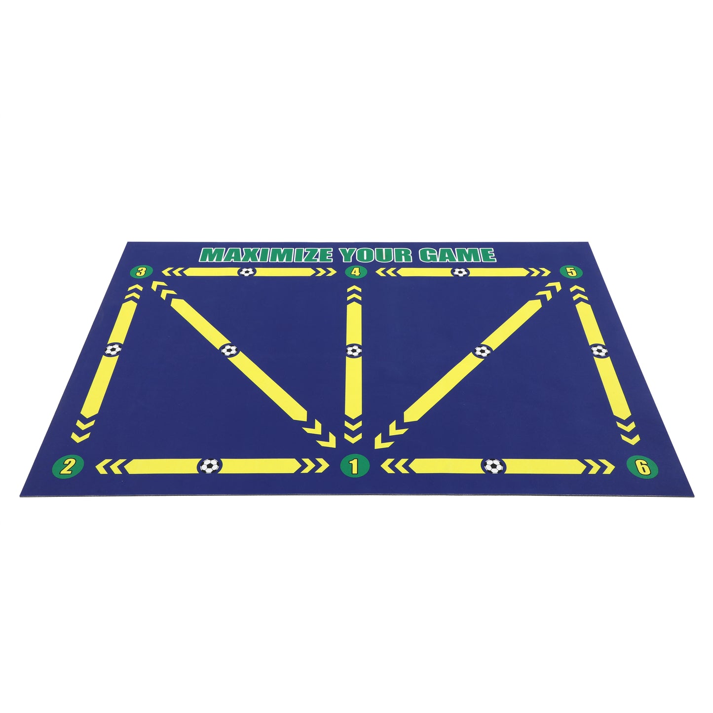 Soccer ball control training mat | Stable and silent rubber base | Digital Guidance Design | Improve ball sense, daily training