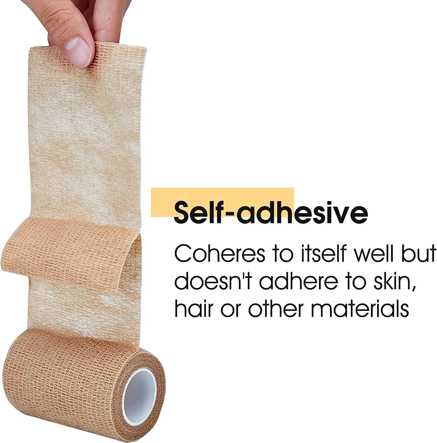 Sports Bandage Elastic Elastoplast Self Adhesive Tape Protect Wrist Palm Finger Arm Shoulder Knee Ankle Pets Leg Tattoo Safety