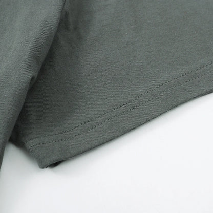 Men's Cotton T-Shirt Short Sleeve O-Neck Oversized Fit