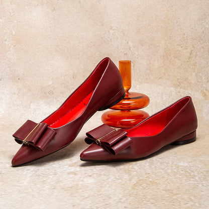 Women's Solid Colour Slip On Low Heel Pumps For Dress Or Everyday Wear