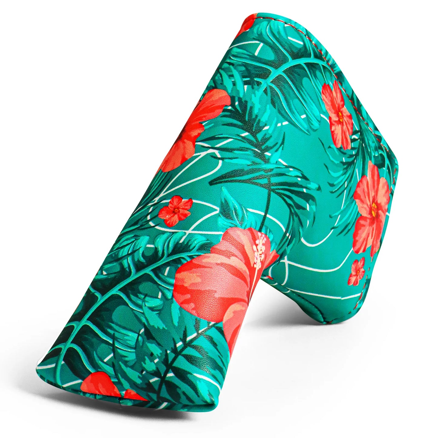 Golf Putter Head Covers Blade Club Headcover PU Leather Protector Cover Black White Fits All Putters for Men Women