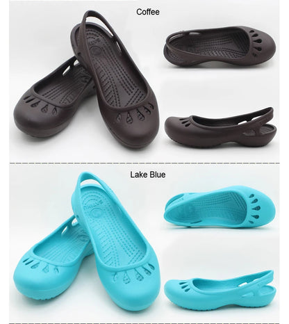 Women's Sandals Lightweight Anti Slip Back Strap EVA Insole