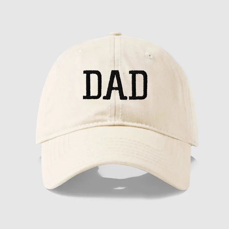 DAD MOM Embroidery Pure Cotton Men's Baseball Cap For Man  Womne's Fashion Sport Golf Caps Sun Hat Dropshipping