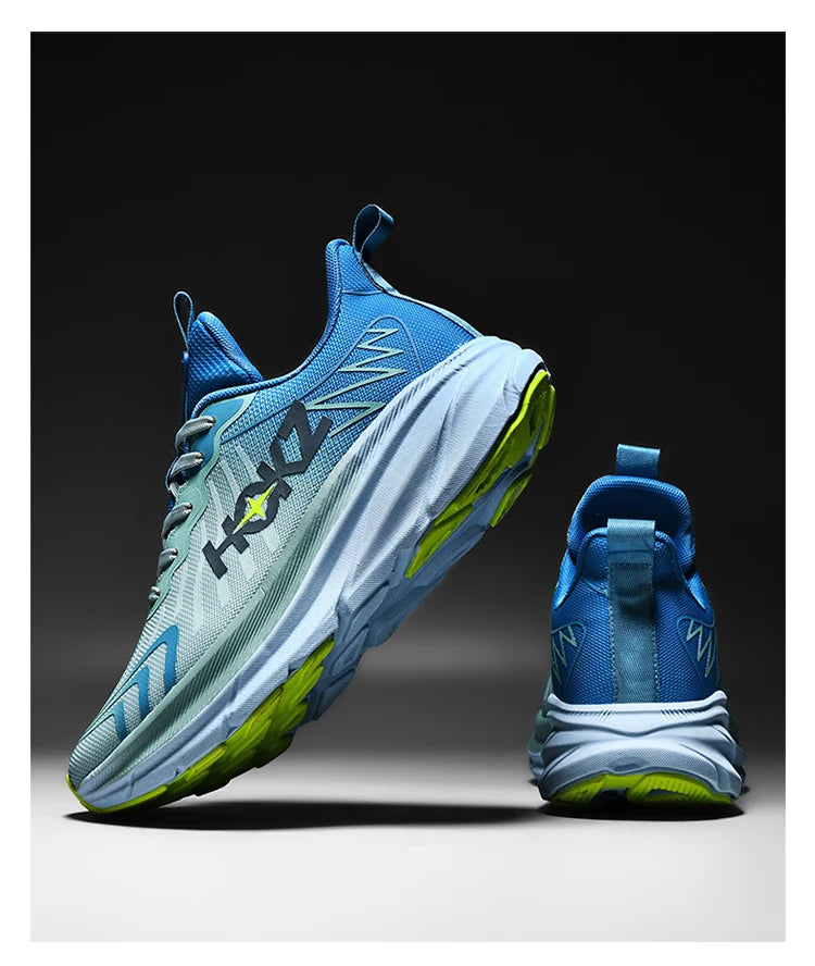 Carbon Plate Air Cushion Running Shoes Unisex Cushioned Walking Shoes