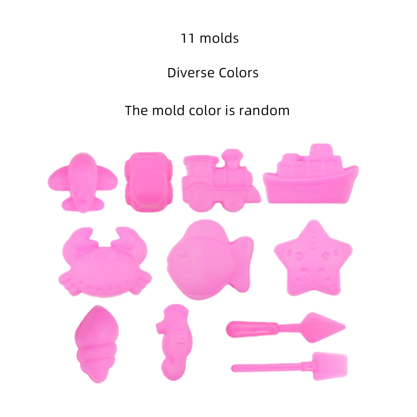 500g/bag Educational Sand Clay Amazing DIY Indoor Magic Playing Sand Children Toys Mars Space Sand 5 Colours Availible