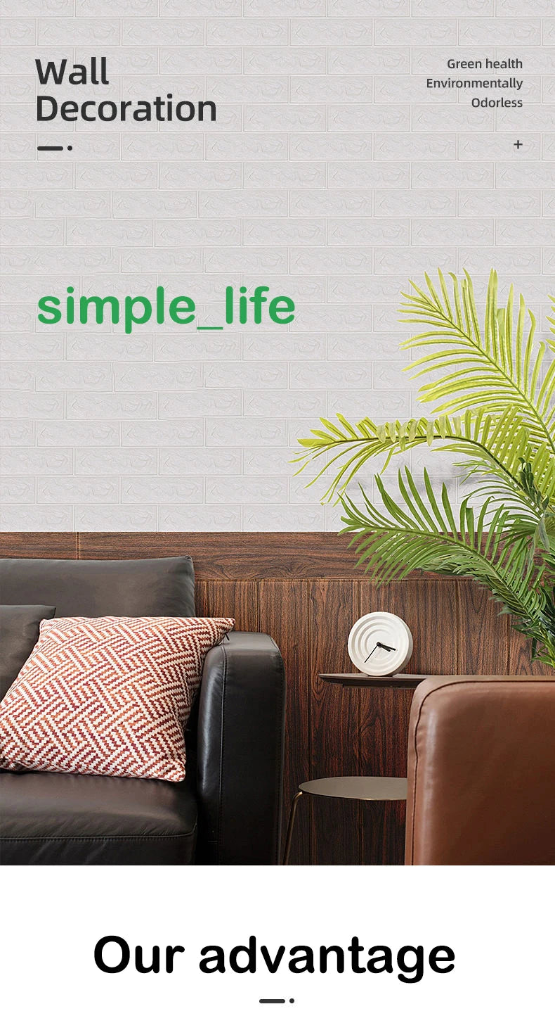 Modern 3D Wall Sticker – Peel & Stick Home Wall Decor