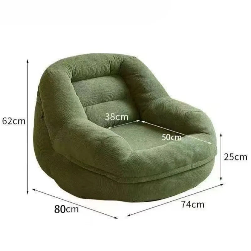 Portable Lazy Sofa Single Tatami Sofas Comfortable Modern Living Room Bean Bag Couch Luxury Aesthetic Couches Home Furniture