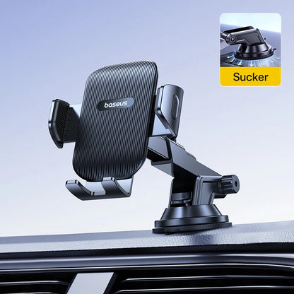 Car Phone Holder With Suction Cup For Dashboard And Windshield Universal