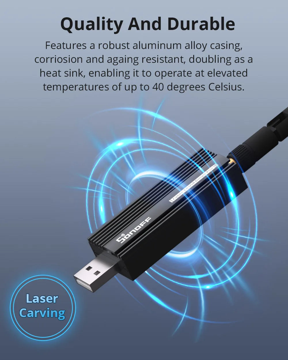 Sonoff Zigbee 3.0 Usb Dongle Plus ZBdongle-E Wireless Zigbee Gateway USB Interface Capture EFR32MG21 Google Home Voice Control