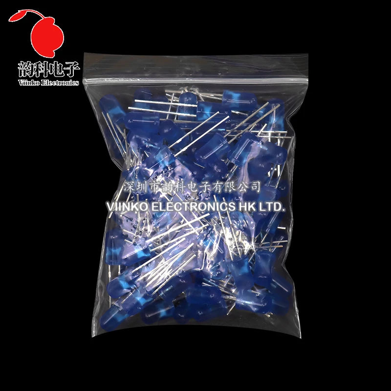 3MM 5MM Light Emitting Diodes Electronics Kit Box F3 F5 LED Diode Assorted Kit White Green Red Blue Yellow Orange