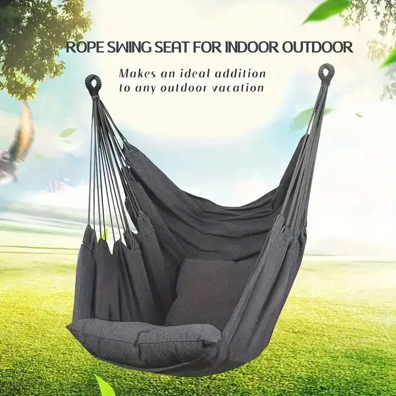 Hanging chairs, hammocks, swings, rocking chairs, and cross legged artistic chairs for lazy people in student dormitories