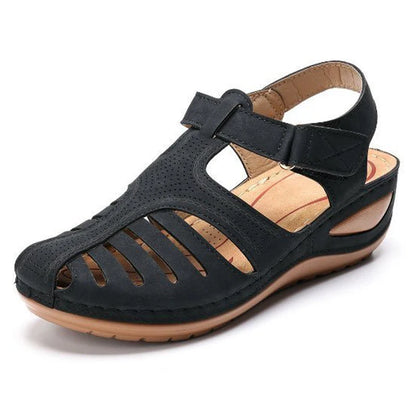 Women's Orthopedic Bunion Corrector Sandals PU Upper Rubber Outsole Platform