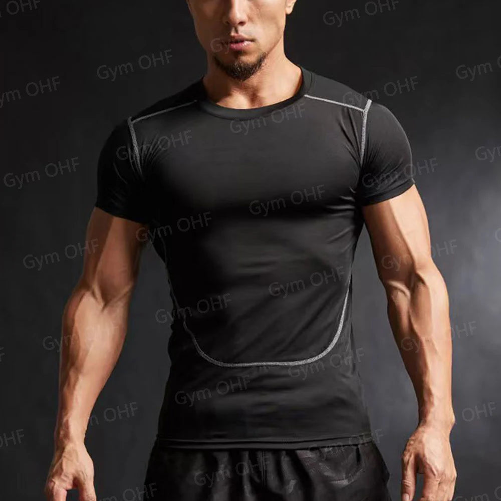 Spider Compression Shirt Mens Rashguard Fitness For Men Gym Sports T-Shirt Running Sweatshirt Outdoor Mountaineering Training